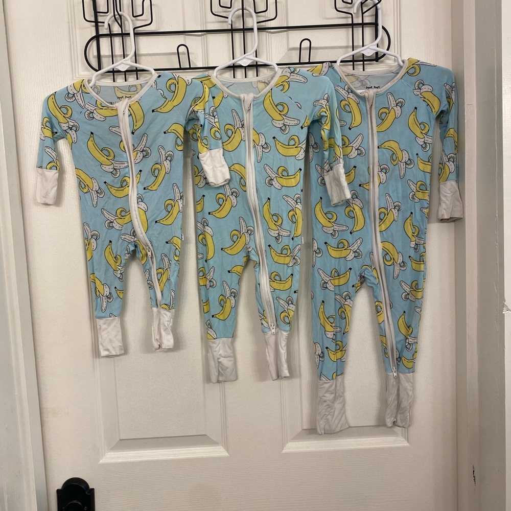 Little Sleepies Blue and Yellow Pajama Sets